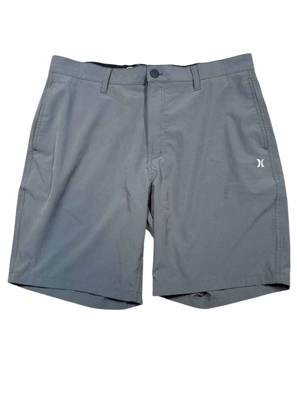 Hurley Phantom Hybrid Men’s Shorts Gray Stretch Size 36